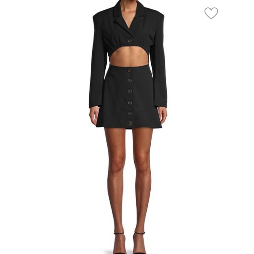 Danielle Bernstein Cutout Blazer Dress NWT